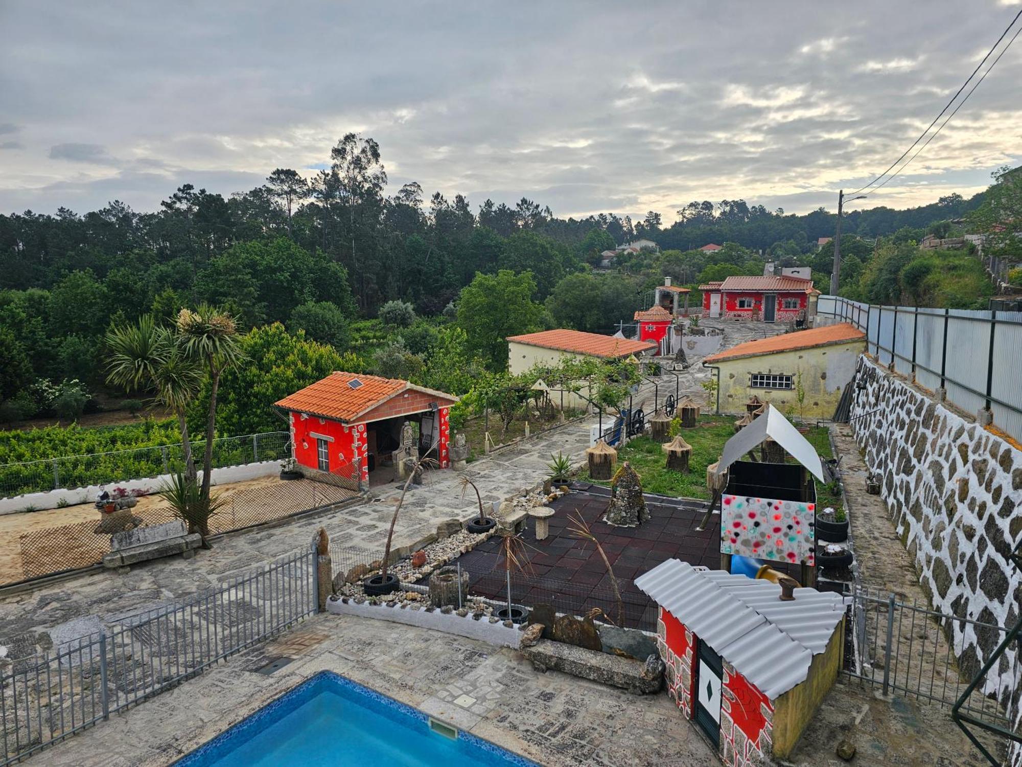 Tropical Dream Farm Hotel Vouzela Exterior foto