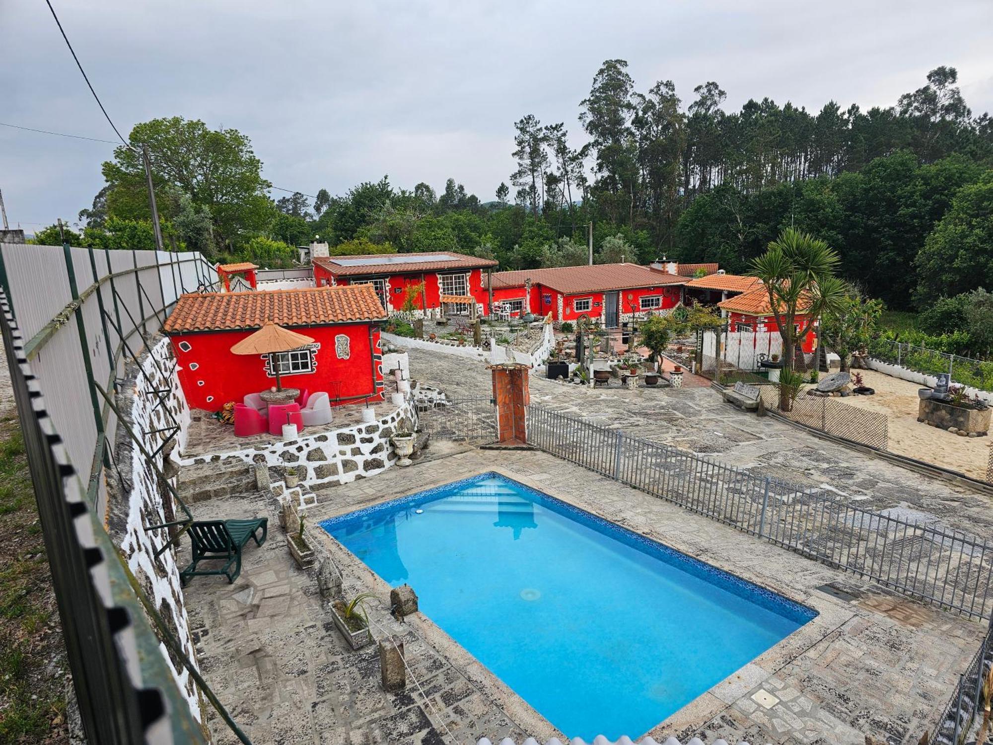 Tropical Dream Farm Hotel Vouzela Exterior foto